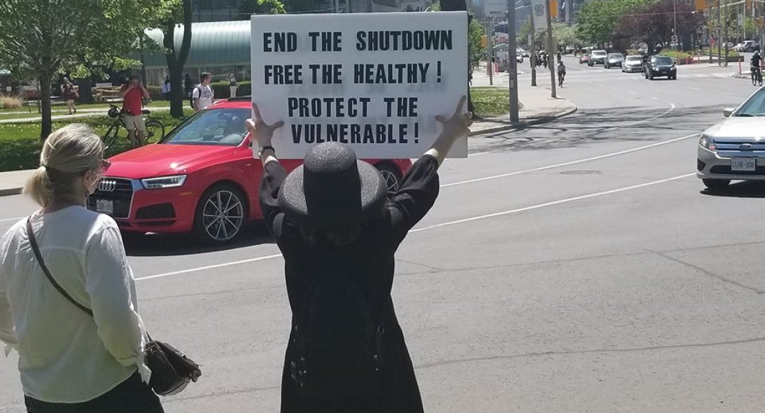 End the Shutdown. Free the Healthy! Protect the Vulnerable!