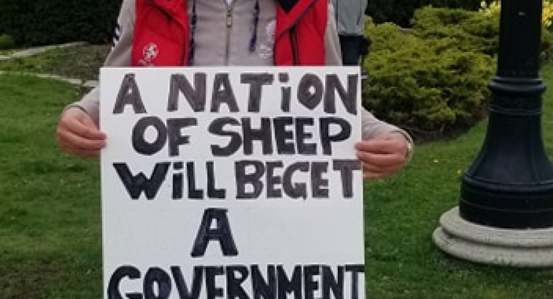 A nation of sheep will beget a government of wolves